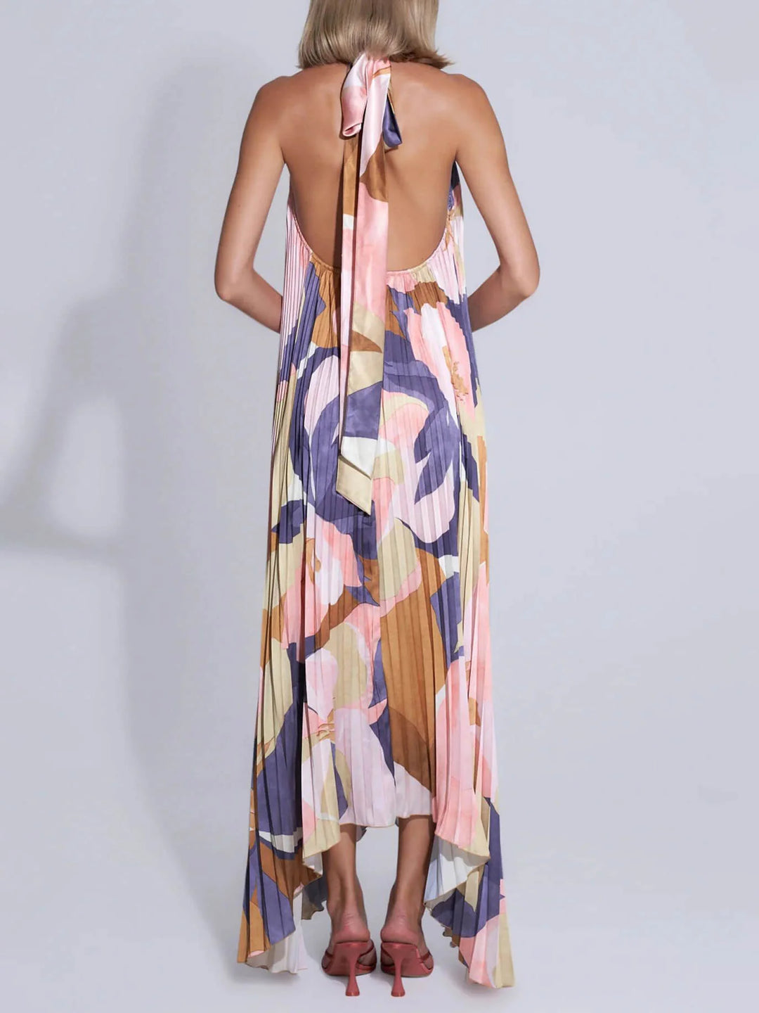 Violet™ | MAXI DRESS WITH NECKLINE