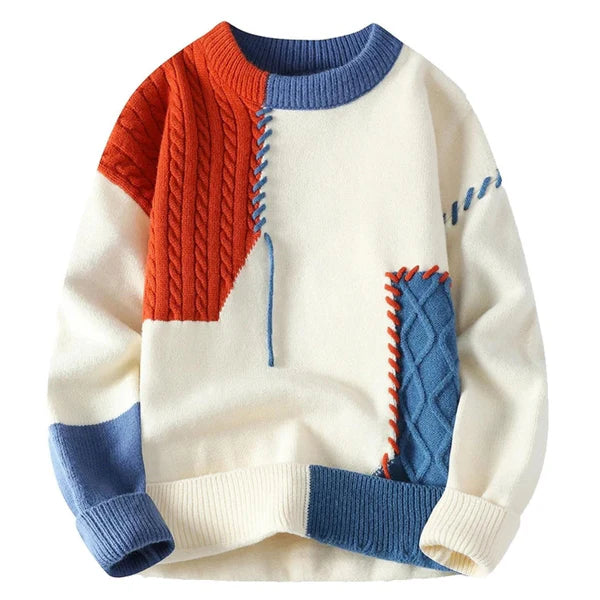 Neville™ | ARTISTIC PATCHWORK JUMPER