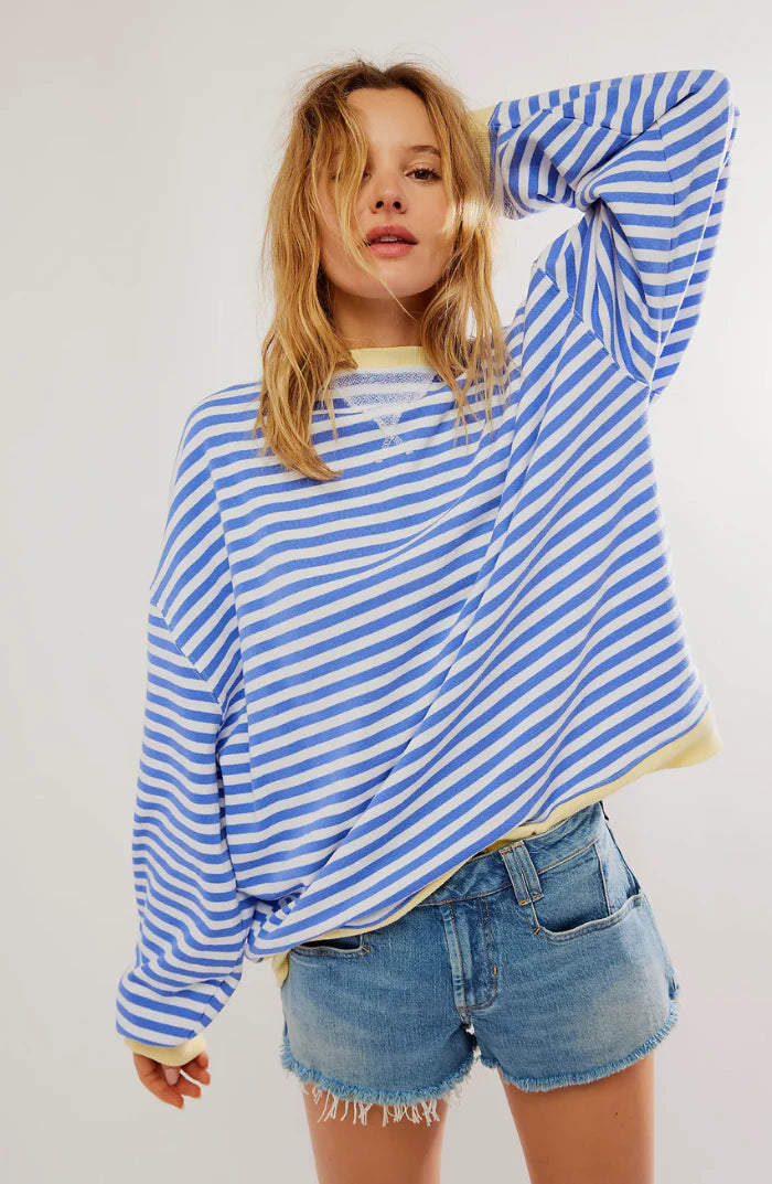 Saskia™ | STRIPED OVERSIZED JUMPER