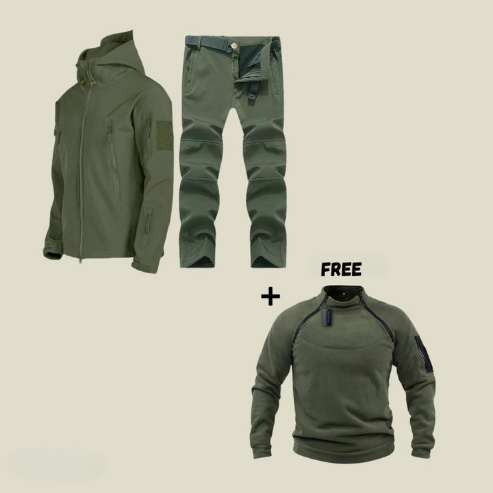 Gregory™ | MILITARY WATERPROOF SUIT + FREE VEST