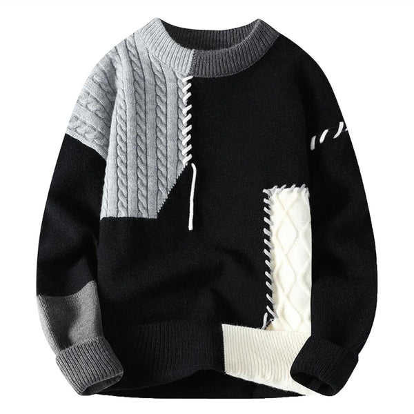 Neville™ | ARTISTIC PATCHWORK JUMPER