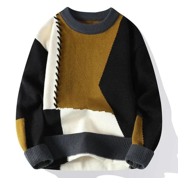 Neville™ | ARTISTIC PATCHWORK JUMPER