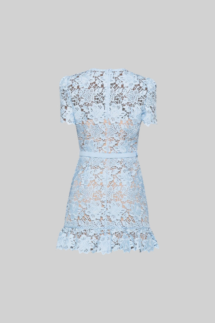 Felicity™ | SHORT SLEEVE EMBROIDERED FLORAL DRESS