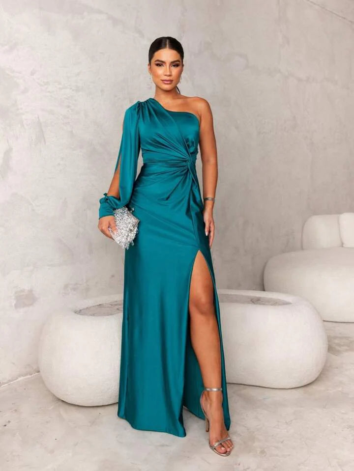 Harper™ | LUXURY SATIN EVENING DRESS