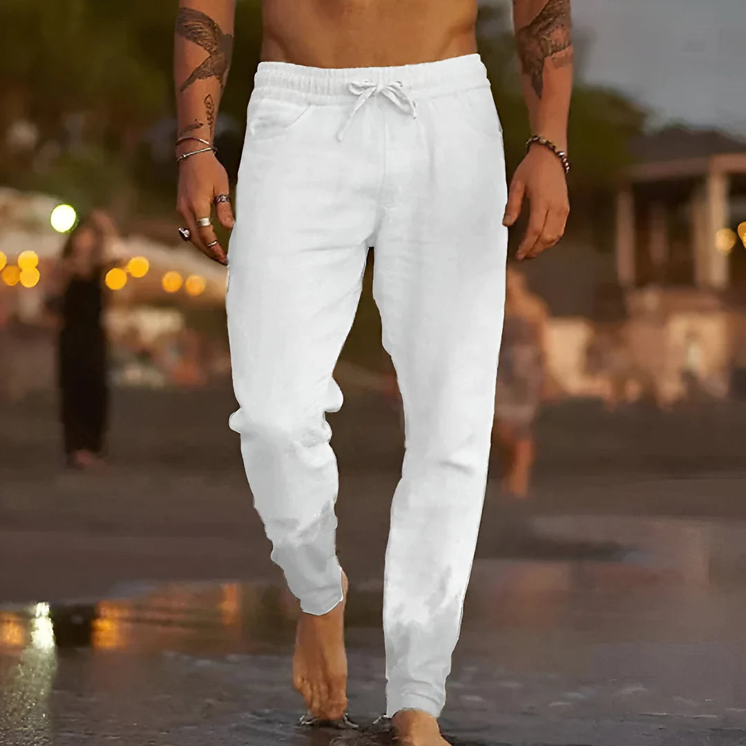 Elijah™ | CASUAL LINEN TROUSERS