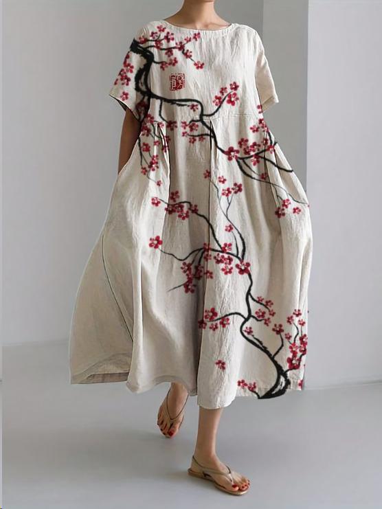 Ada™ | ELEGANT FLORAL MAXI DRESS