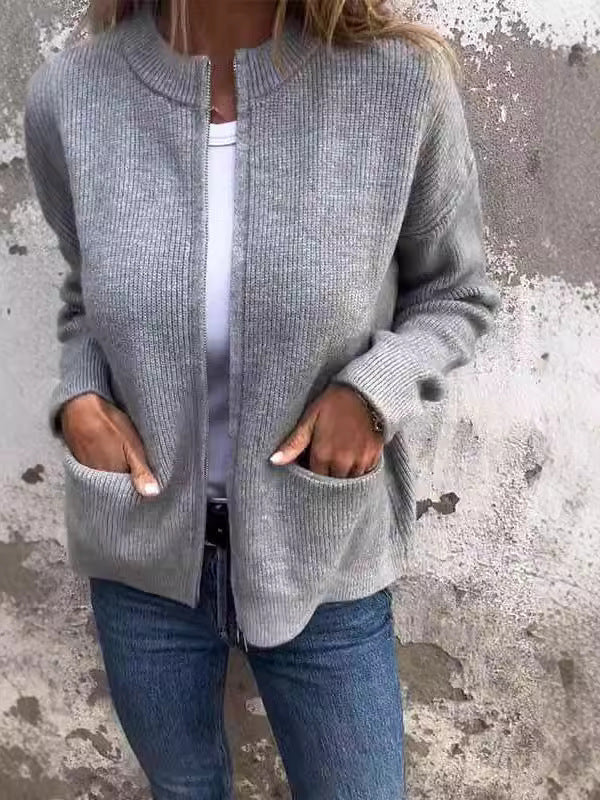 Celia™ | COTTON ZIPPED JACKET