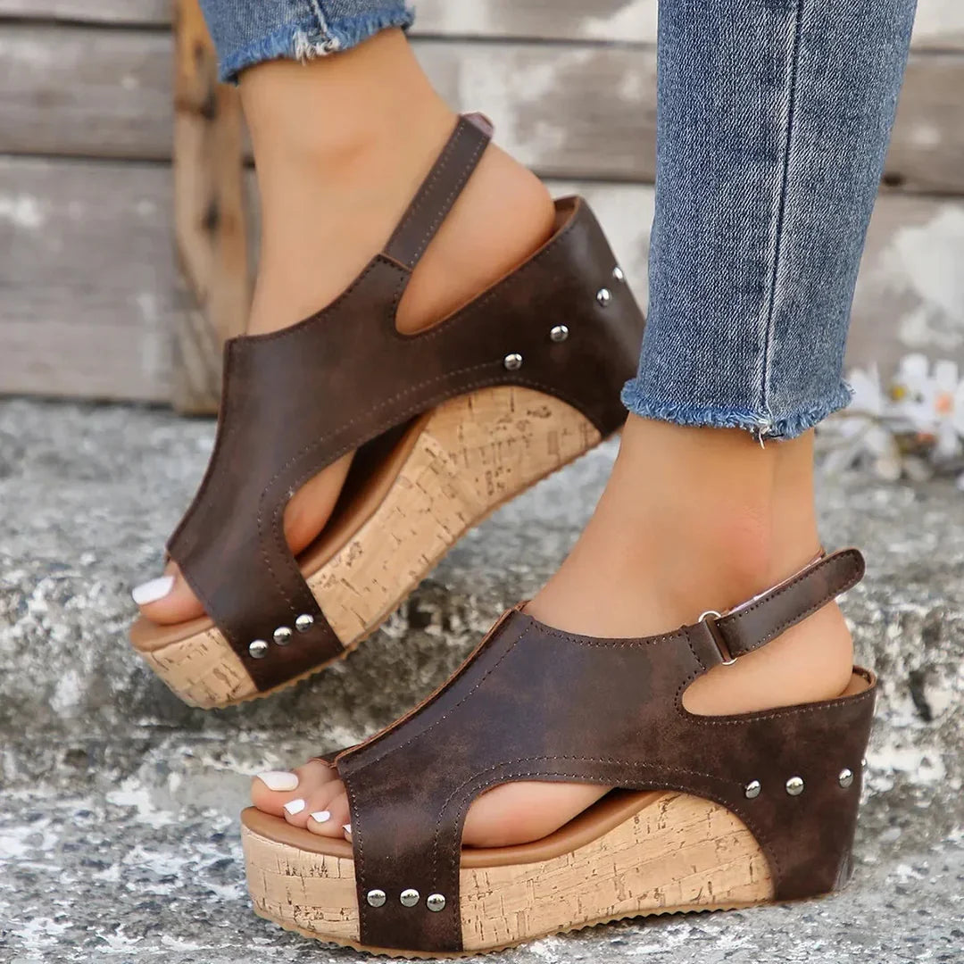 Hope™ | ORTHOPAEDIC WEDGE HEEL OPEN-TOED SANDALS