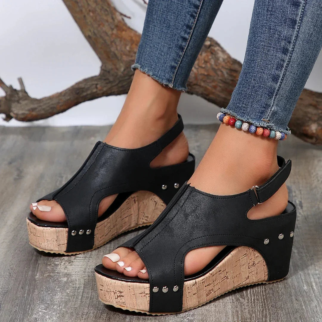 Hope™ | ORTHOPAEDIC WEDGE HEEL OPEN-TOED SANDALS