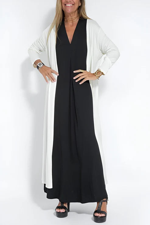 Aria™ | ELEGANT LONG DRESS + FREE MATCHING CARDIGAN