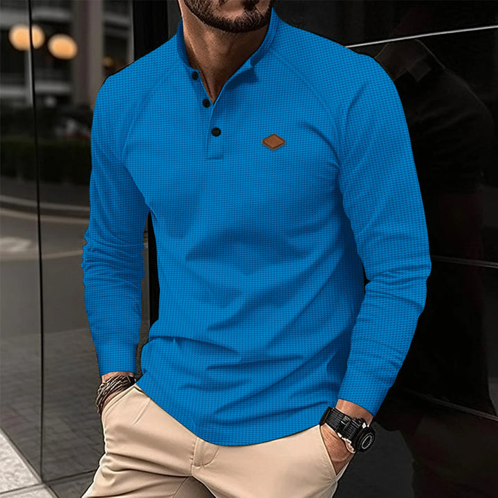 Curtis™ | STYLISH LONGSLEEVE POLO SHIRT