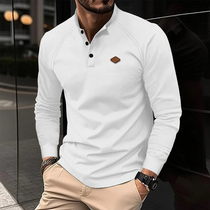 Curtis™ | STYLISH LONGSLEEVE POLO SHIRT